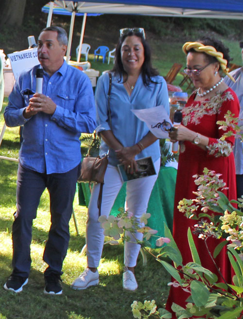 Councilman Matt Zone, wife Michelle and Gia Hoa Ryan